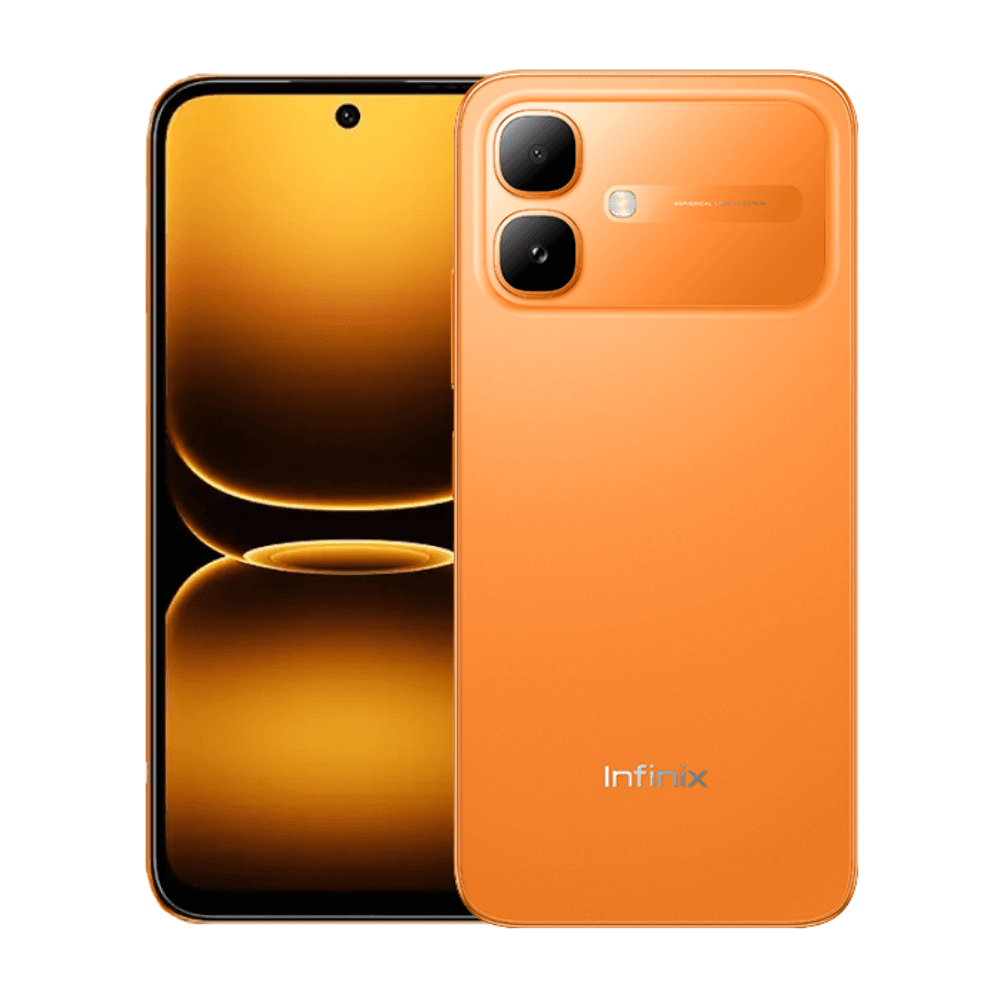 Infinix Smart 20 NFC 6.78" (128GB / 4GB jusqu'à 8Go) - IPS LCD 120Hz Ultra Slim Helio G81 - Sunlike Orange