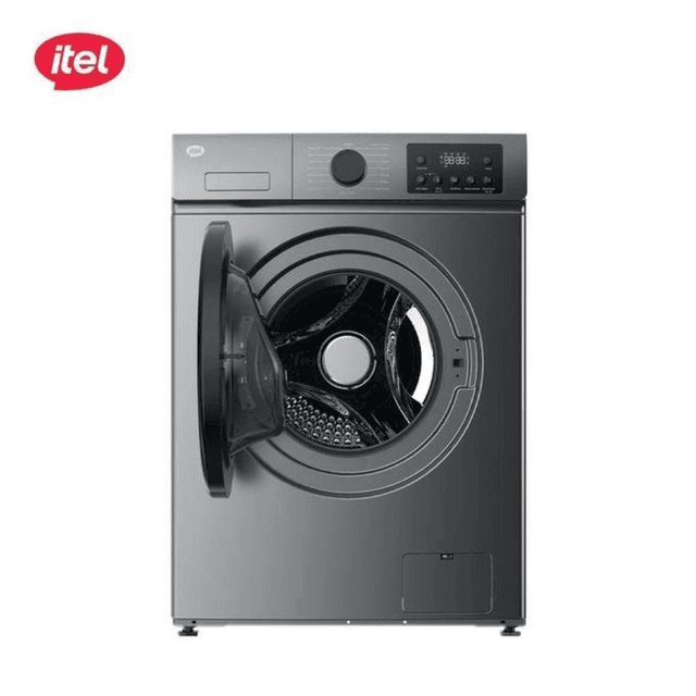 Itel washing machine 8Kg BLACK