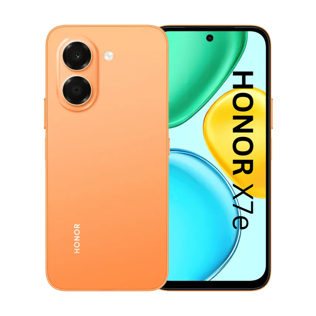 Honor X7e 6.6" ( 256GB / 6GB jusqu'à 12Go ) - 7500mAH/45W - Sunrise Orange
