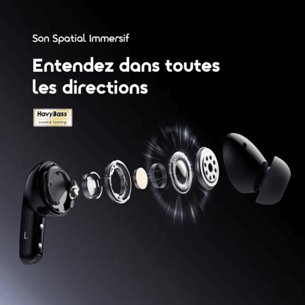 Oraimo SpaceBuds 2 ANC Wireless Earbuds – صورة 6 من 7
