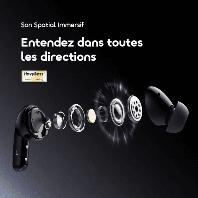 Oraimo SpaceBuds 2 ANC Wireless Earbuds – صورة 6 من 7