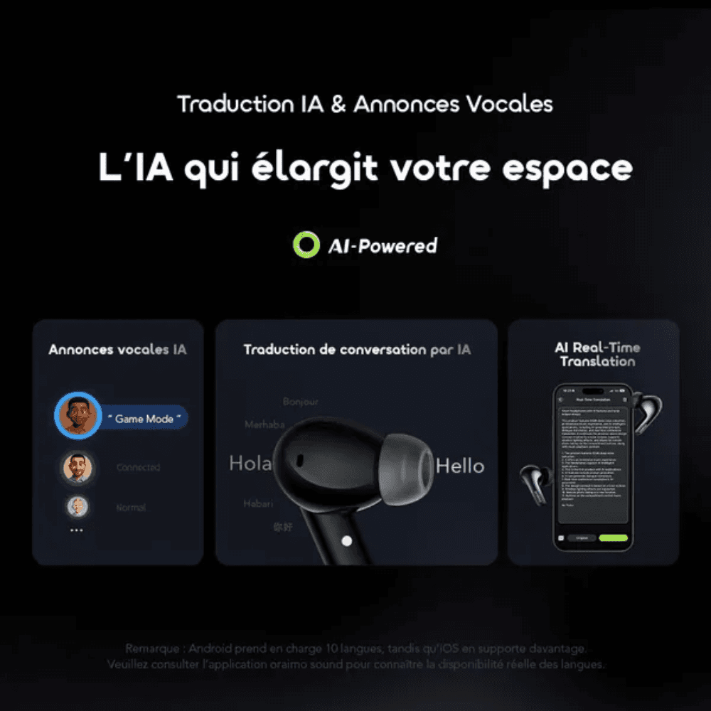 Oraimo SpaceBuds 2 ANC Wireless Earbuds – صورة 7 من 7