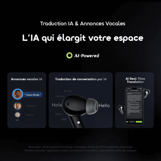 Oraimo SpaceBuds 2 ANC Wireless Earbuds – صورة 7 من 7