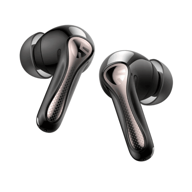 Soundpeats Écouteurs sans fil Air5 Pro - Bluetooth 5.4 - 37 heures d'autonomie - codec LDAC, ENC - 6 Micrpphones son stéréo - Black – صورة 2 من 6
