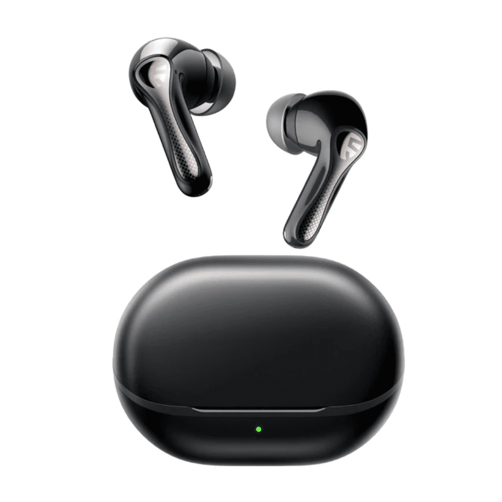 Soundpeats Écouteurs sans fil Air5 Pro - Bluetooth 5.4 - 37 heures d'autonomie - codec LDAC, ENC - 6 Micrpphones son stéréo - Black – صورة 3 من 6