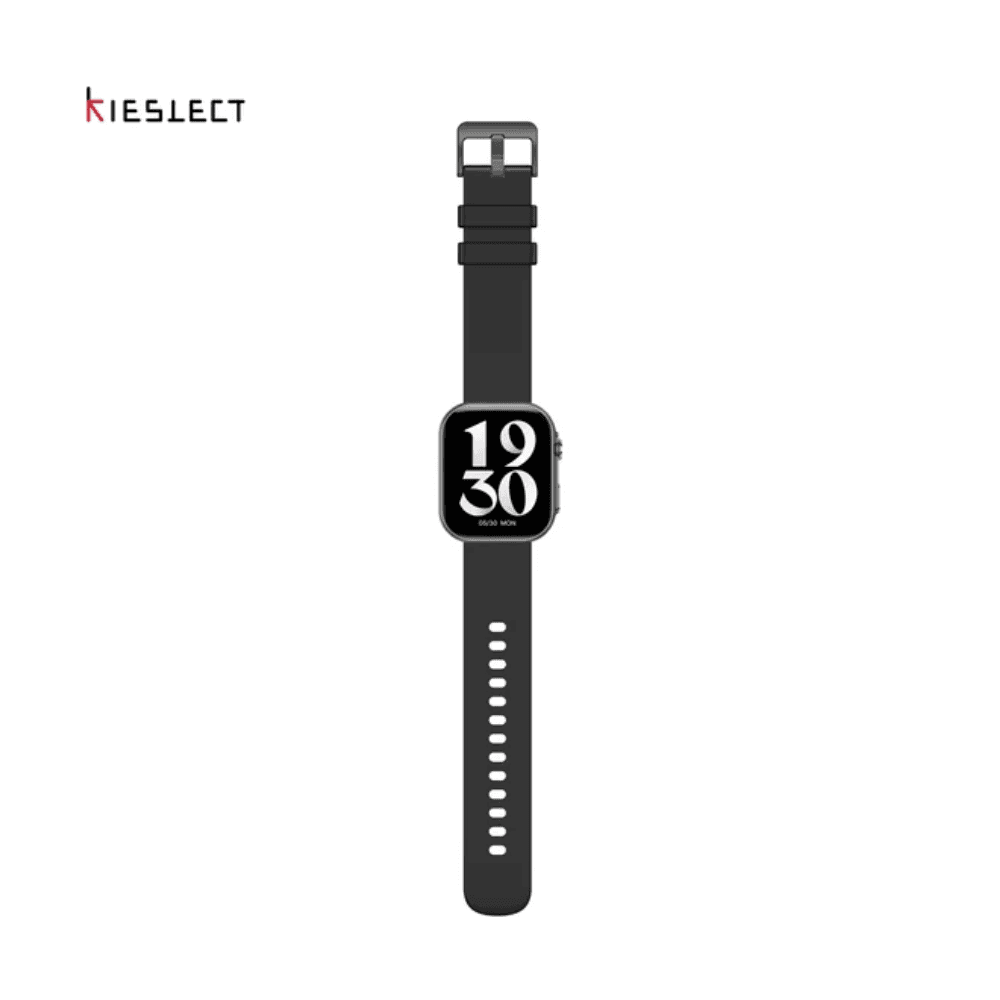 Kieslect Balance 3Pro Large 1.85" AMOLED screen, built-in Kiss AI, Bluetooth calling, NFC and SOS button in an IP68 waterproof design - Black – image 3 sur 4