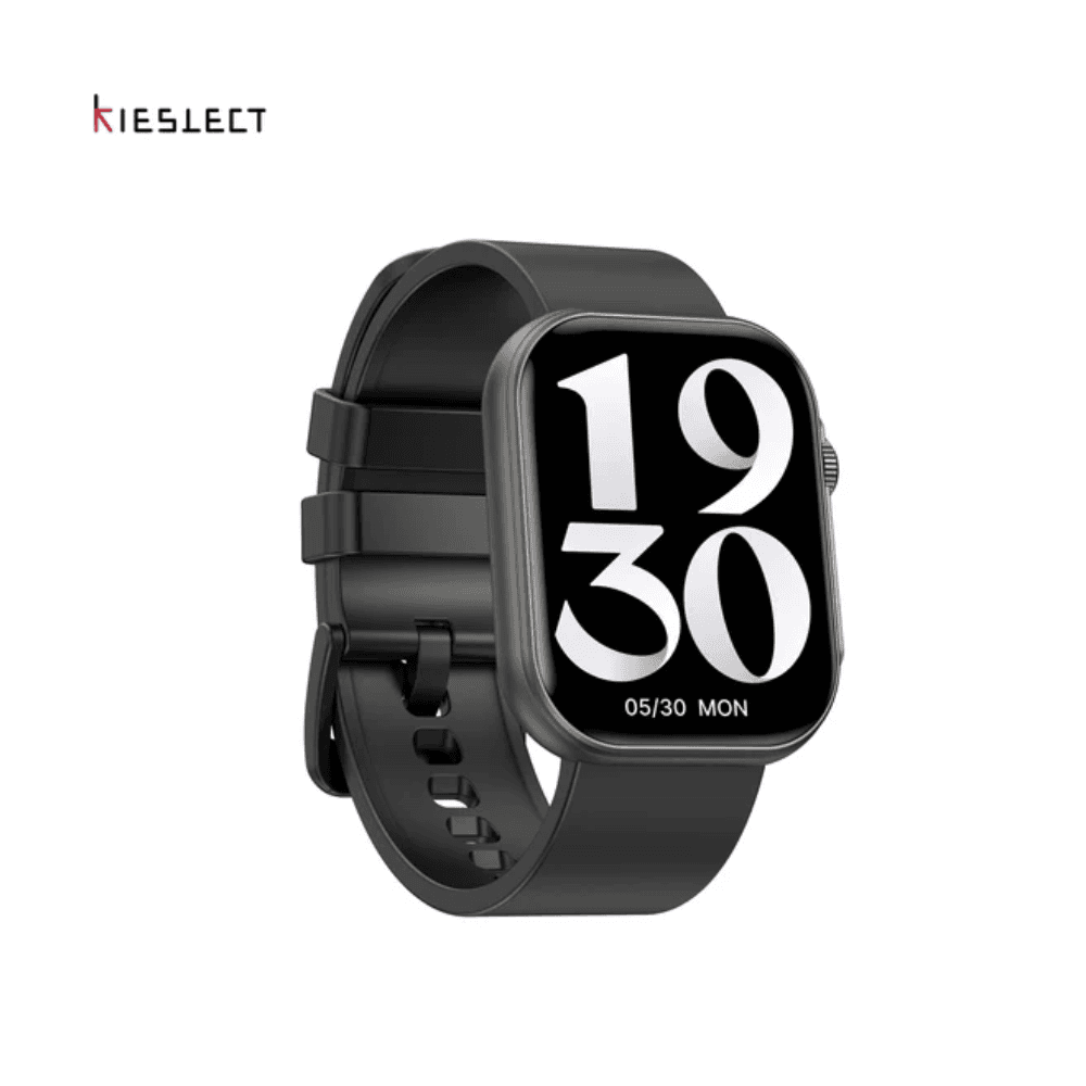 Kieslect Balance 3Pro Large 1.85" AMOLED screen, built-in Kiss AI, Bluetooth calling, NFC and SOS button in an IP68 waterproof design - Black – image 4 sur 4