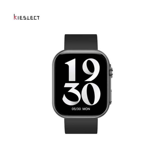 Kieslect Balance 3Pro Large 1.85" AMOLED screen, built-in Kiss AI, Bluetooth calling, NFC and SOS button in an IP68 waterproof design - Black – image 2 sur 4