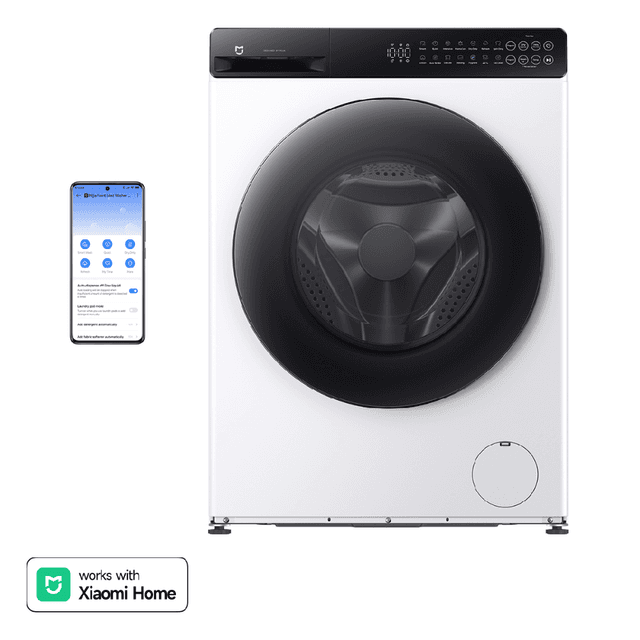 Xiaomi Mija front load washer 8kg, White – image 4 sur 4