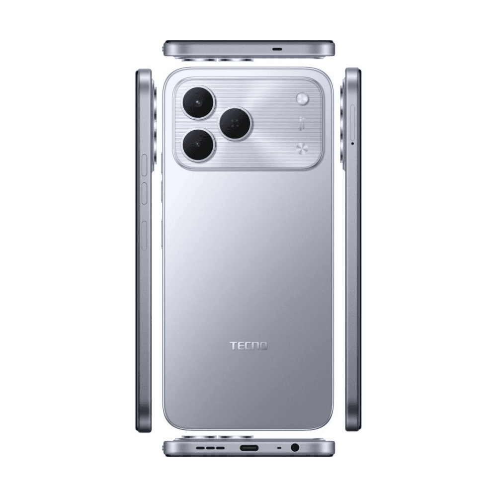 Tecno Spark 50 NFC - 6,7'' IPS LCD 120Hz - (128Go / RAM 4GB jusqu'à 12 Go) 7000MAh - Titanium Grey – صورة 6 من 6