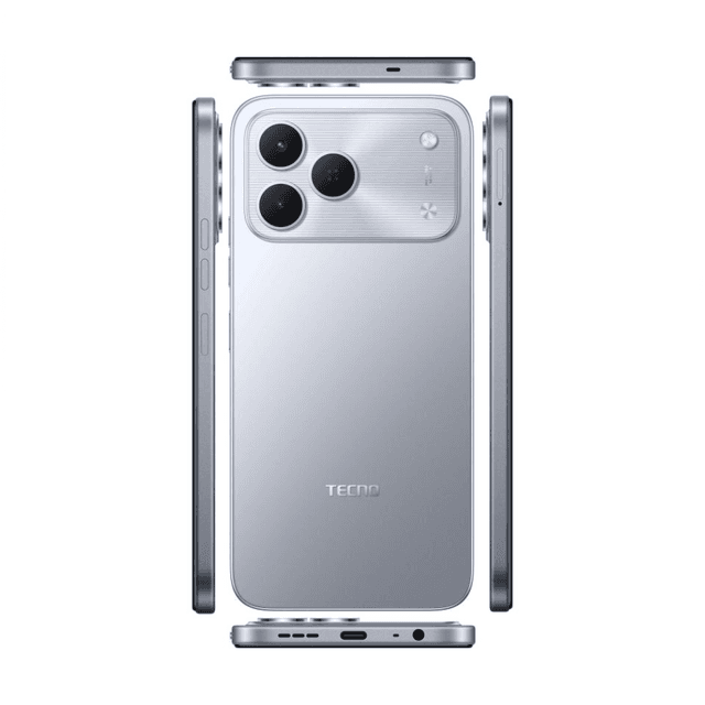 Tecno Spark 50 NFC - 6,7'' IPS LCD 120Hz - (128Go / RAM 4GB jusqu'à 12 Go) 7000MAh - Titanium Grey – صورة 6 من 6