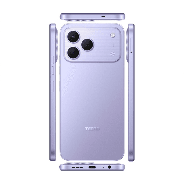 Tecno Spark 50 NFC - 6,7'' IPS LCD 120Hz - (128Go / RAM 4GB jusqu'à 12 Go) 7000MAh - Aurora Purple – image 5 sur 5