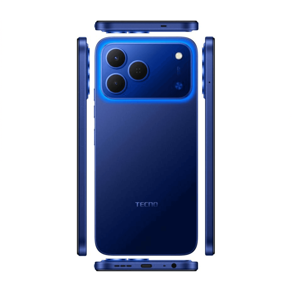 Tecno Spark 50 NFC - 6,7'' IPS LCD 120Hz - (128Go / RAM 4GB jusqu'à 12 Go) 7000MAh - Halo Blue – image 5 sur 5