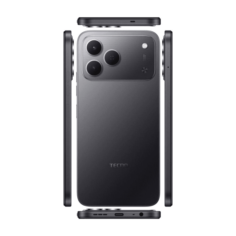 Tecno Spark 50 NFC - 6,7'' IPS LCD 120Hz - (128Go / RAM 4GB jusqu'à 12 Go) 7000MAh - Black – صورة 5 من 5