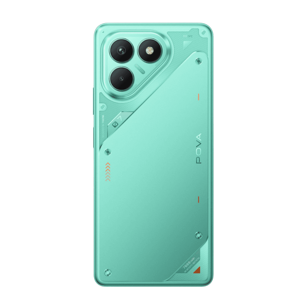 Tecno Pova 7 4G 6.7" (256GB / 8GB jusqu'à 16Go ) - 7000mAh/45W - 108MP - IPS LCD 120Hz FHD+ - Neon Cyan – image 3 of 6