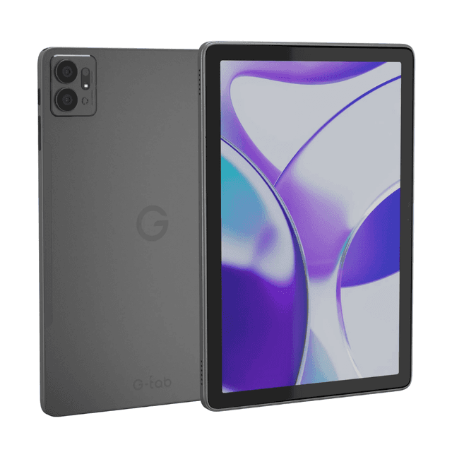 G-tab T13 Tablet - 10.1" Android 16, 64GB Storage - 12GB RAM ( 8+4) & 4G LTE - Space Gray