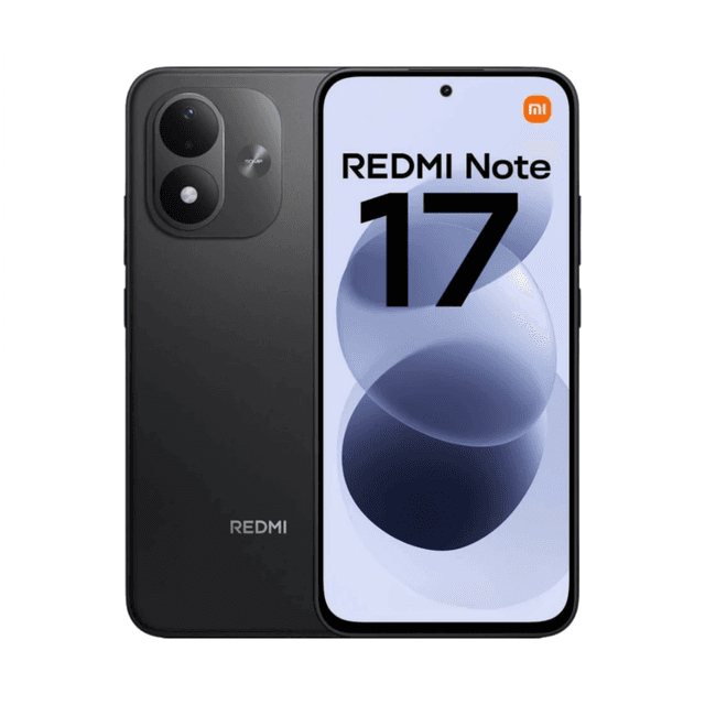 Redmi Note 17 4G, 6.9" NFC - (256GB / 6GB jusqu'à 12Go ) - 7700mAH/45W - Amoled Display - Black
