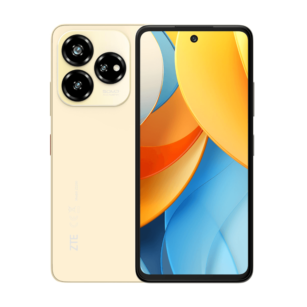 ZTE Nubia V60 Design 6.6" (256GB / 4GB jusqu'à 14Go ) - 5000 mAh - 50MP - Champagne Gold