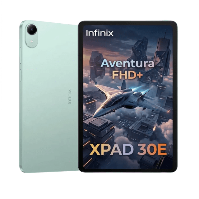 Infinix Xpad 30e 4G, 11" (128Go / RAM 4GB jusqu'à 8 Go) 7200MAh - Forest Green
