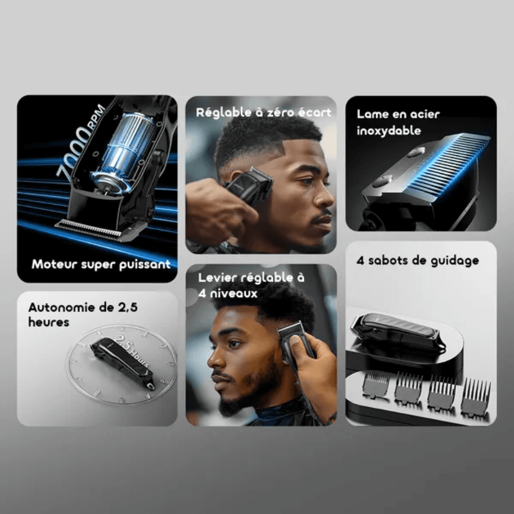 oraimo EasyCut Tondeuse à cheveux super puissante et réglable – image 3 of 3