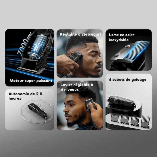oraimo EasyCut Tondeuse à cheveux super puissante et réglable – image 3 of 3