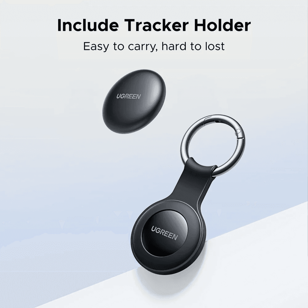 UGREEN Finder Mini 2 WIRELESS PACK-1 Tracker Bluetooth compact certifié Apple Find My (iOS uniquement), recharge sans fil, autonomie 1 an – image 5 of 6