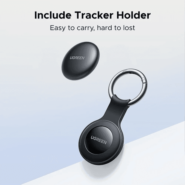 UGREEN Finder Mini 2 WIRELESS PACK-1 Tracker Bluetooth compact certifié Apple Find My (iOS uniquement), recharge sans fil, autonomie 1 an – image 5 of 6