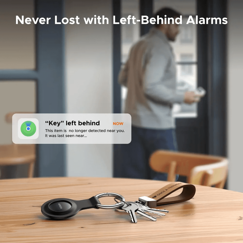 UGREEN Finder Mini 2 WIRELESS PACK-1 Tracker Bluetooth compact certifié Apple Find My (iOS uniquement), recharge sans fil, autonomie 1 an – image 3 of 6
