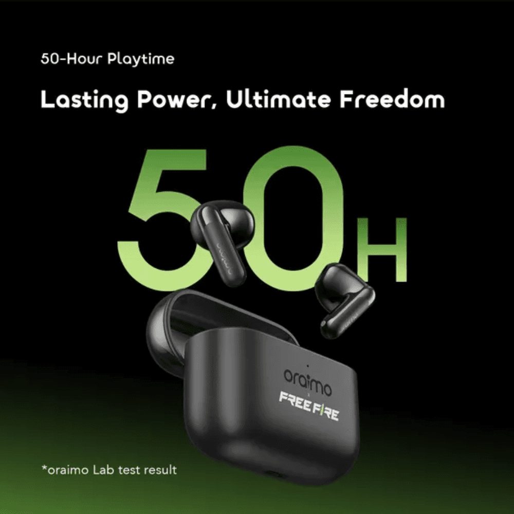 oraimo SpaceBuds MOCO 50 heures d'autonomie avec traduction IA SpaceBuds MOCO – image 3 sur 8