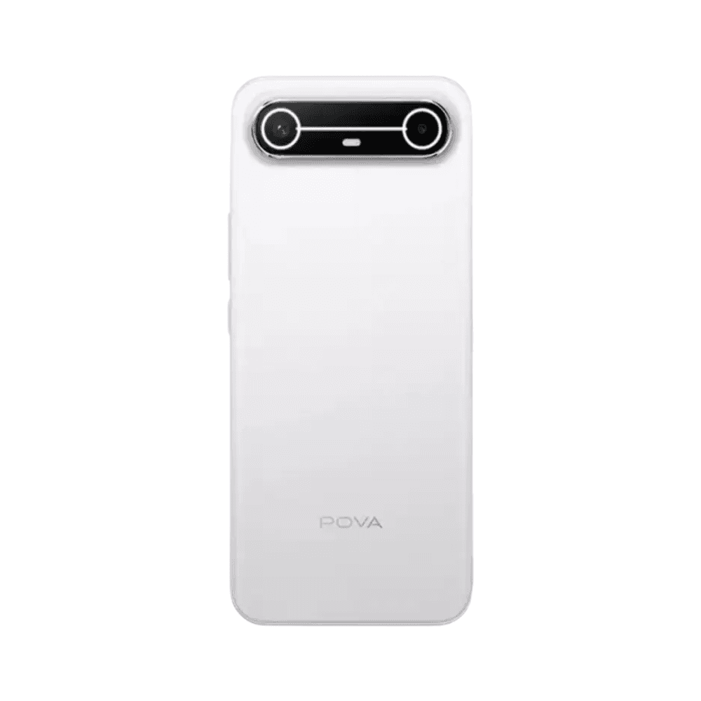 Tecno Pova Slim 5G 6.7" NFC (256Go ROM / 8GB jusqu'à 16Go) Dimensity 6400 5G+ Amoled 144Hz/1.5K - 5160mAH/45W - Slim White – image 2 sur 3