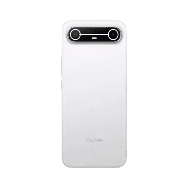 Tecno Pova Slim 5G 6.7" NFC (256Go ROM / 8GB jusqu'à 16Go) Dimensity 6400 5G+ Amoled 144Hz/1.5K - 5160mAH/45W - Slim White – image 2 sur 3